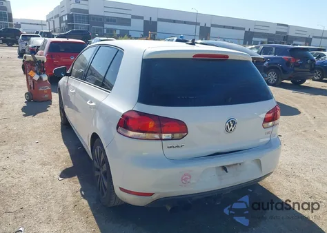 2012 Volkswagen Golf Tdi 4-Door z USA, uszkodzony, nr VIN WVWNM7AJ9CW351663